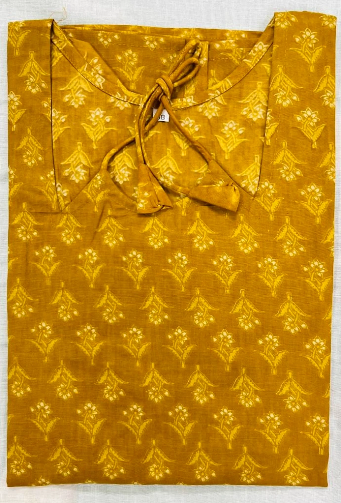 Short kurti with full Bell sleeves 